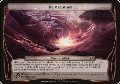 The Maelstrom (Planechase Anthology) card from Oversize Cards