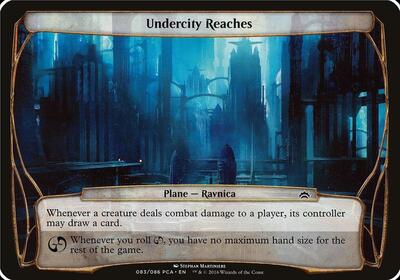 Undercity Reaches (Planechase Anthology) card from Oversize Cards