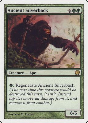 Ancient Silverback card from 9th Edition