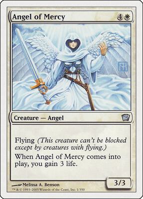 Angel of Mercy card from 9th Edition