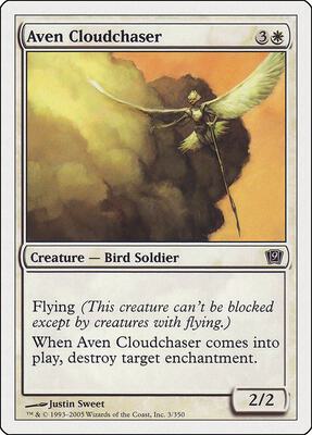 Aven Cloudchaser card from 9th Edition