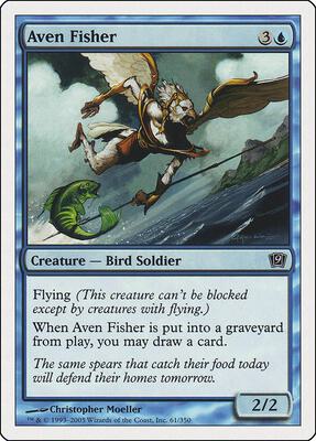 Aven Fisher card from 9th Edition