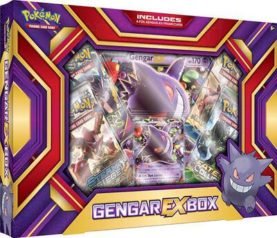 Gengar EX Box card from XY - Evolutions