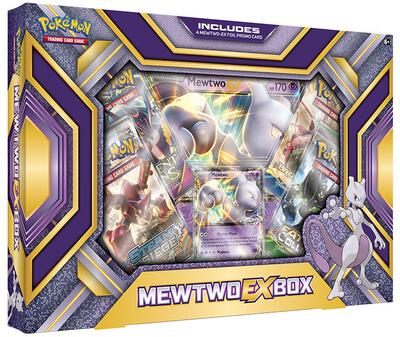 Mewtwo EX Box card from XY - Evolutions