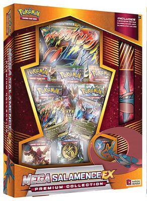 Mega Salamence EX Premium Collection card from XY - Evolutions