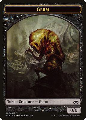 Germ // Goblin Double-Sided Token card from Planechase Anthology