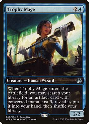 Trophy Mage card from Game Day & Store Championship Promos