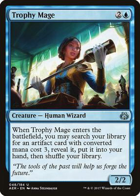 Trophy Mage card from Aether Revolt