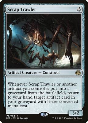 Scrap Trawler card from Aether Revolt