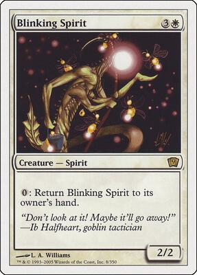 Blinking Spirit card from 9th Edition