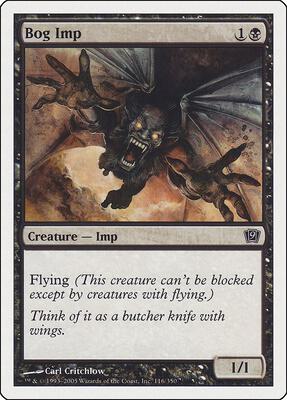Bog Imp card from 9th Edition