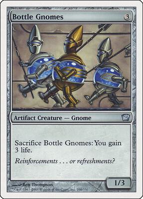 Bottle Gnomes card from 9th Edition