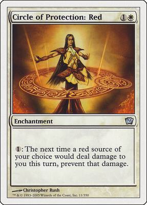 Circle of Protection: Red card from 9th Edition
