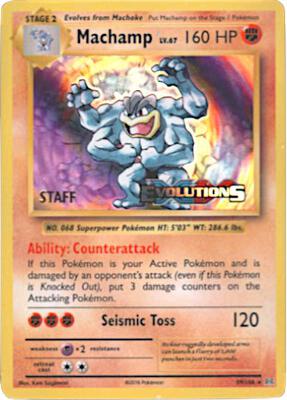 Machamp - 59/108 (Prerelease) [Staff] card from XY Promos