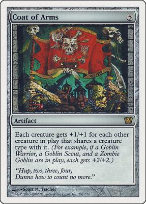 Coat of Arms card from 9th Edition
