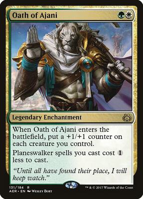 Oath of Ajani card from Aether Revolt
