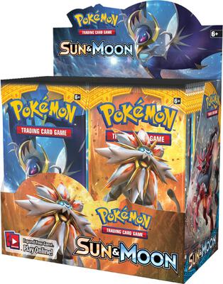 Sun & Moon Booster Box card from SM Base Set