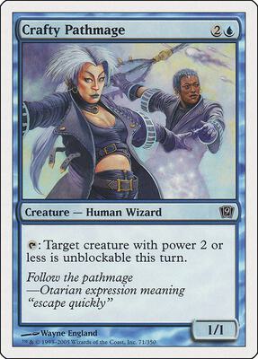 Crafty Pathmage card from 9th Edition