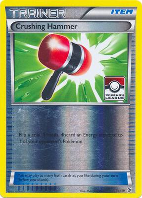 Crushing Hammer - 34/39 (Pokemon League) card from League & Championship Cards