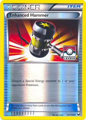 Enhanced Hammer - 94/108 (Pokemon League) card from League & Championship Cards