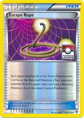 Escape Rope - 120/135 (Pokemon League) card from League & Championship Cards