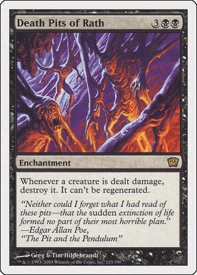 Death Pits of Rath card from 9th Edition
