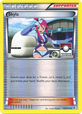Skyla - 134/149 (Pokemon League) card from League & Championship Cards