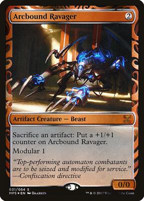 Arcbound Ravager card from Masterpiece Series: Kaladesh Inventions