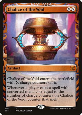 Chalice of the Void card from Masterpiece Series: Kaladesh Inventions