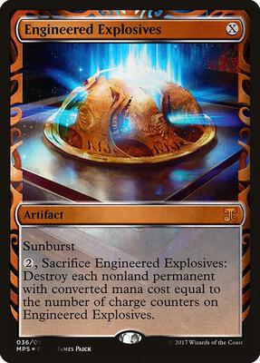 Engineered Explosives card from Masterpiece Series: Kaladesh Inventions