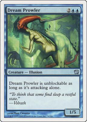 Dream Prowler card from 9th Edition