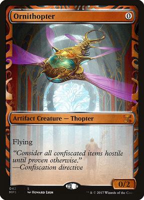 Ornithopter card from Masterpiece Series: Kaladesh Inventions