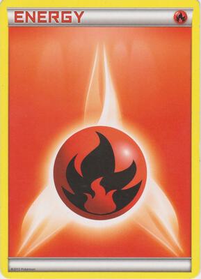 Fire Energy (2013 Unnumbered) card from Deck Exclusives