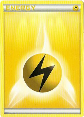 Lightning Energy (2013 Unnumbered) card from Deck Exclusives