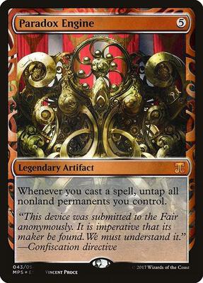 Paradox Engine card from Masterpiece Series: Kaladesh Inventions