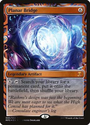 Planar Bridge card from Masterpiece Series: Kaladesh Inventions