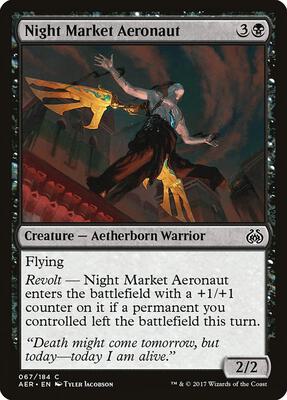 Night Market Aeronaut card from Aether Revolt