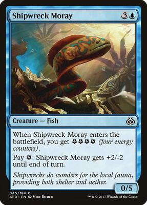 Shipwreck Moray card from Aether Revolt