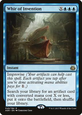 Whir of Invention card from Aether Revolt