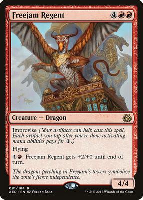 Freejam Regent card from Aether Revolt