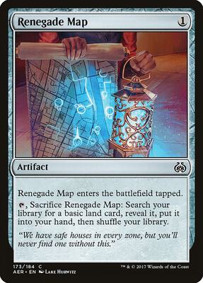 Renegade Map card from Aether Revolt