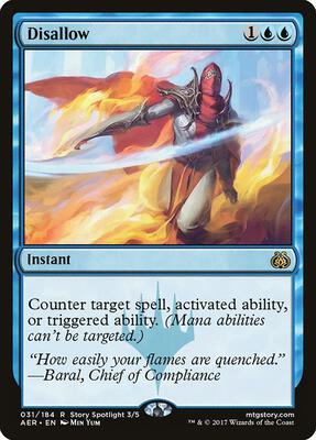 Disallow card from Aether Revolt
