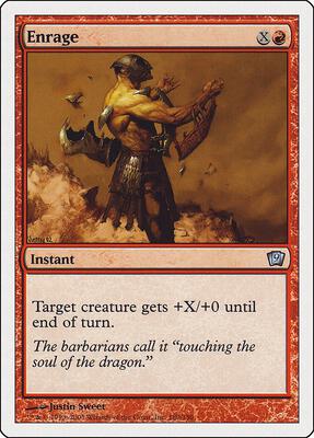 Enrage card from 9th Edition