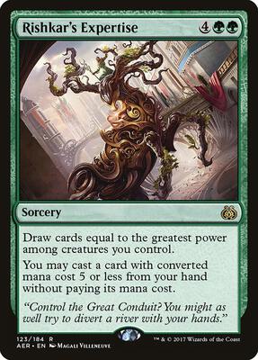 Rishkar's Expertise card from Aether Revolt