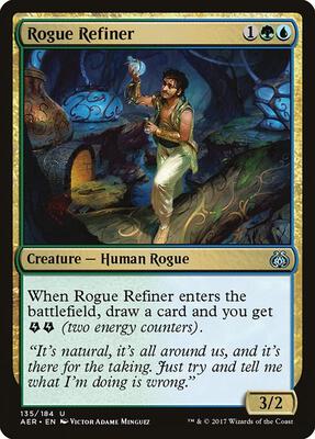 Rogue Refiner card from Aether Revolt