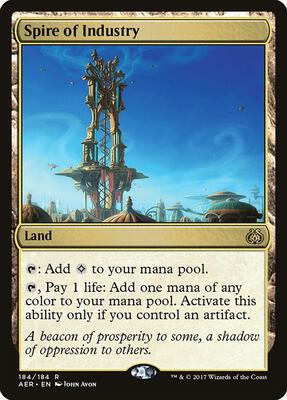 Spire of Industry card from Aether Revolt