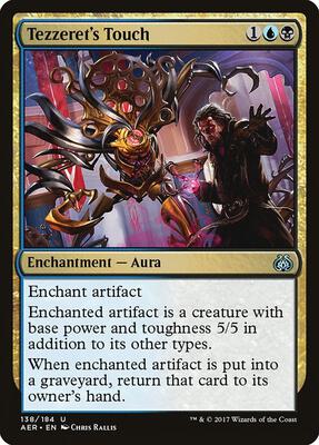 Tezzeret's Touch card from Aether Revolt