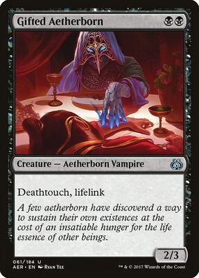 Gifted Aetherborn card from Aether Revolt