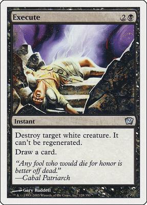 Execute card from 9th Edition