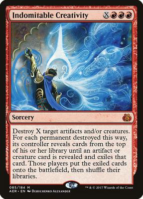 Indomitable Creativity card from Aether Revolt